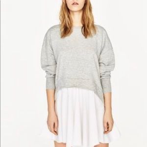 Zara Sweatshirt Dress